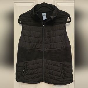 Tek Gear Black Quilted Women's Vest